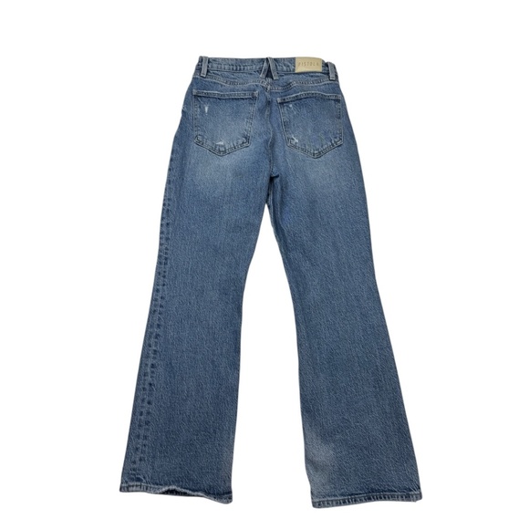 Pistola Ally Ankle Boot Cut Denim Jeans High Rise Cropped Medium Wash - Picture 3 of 13